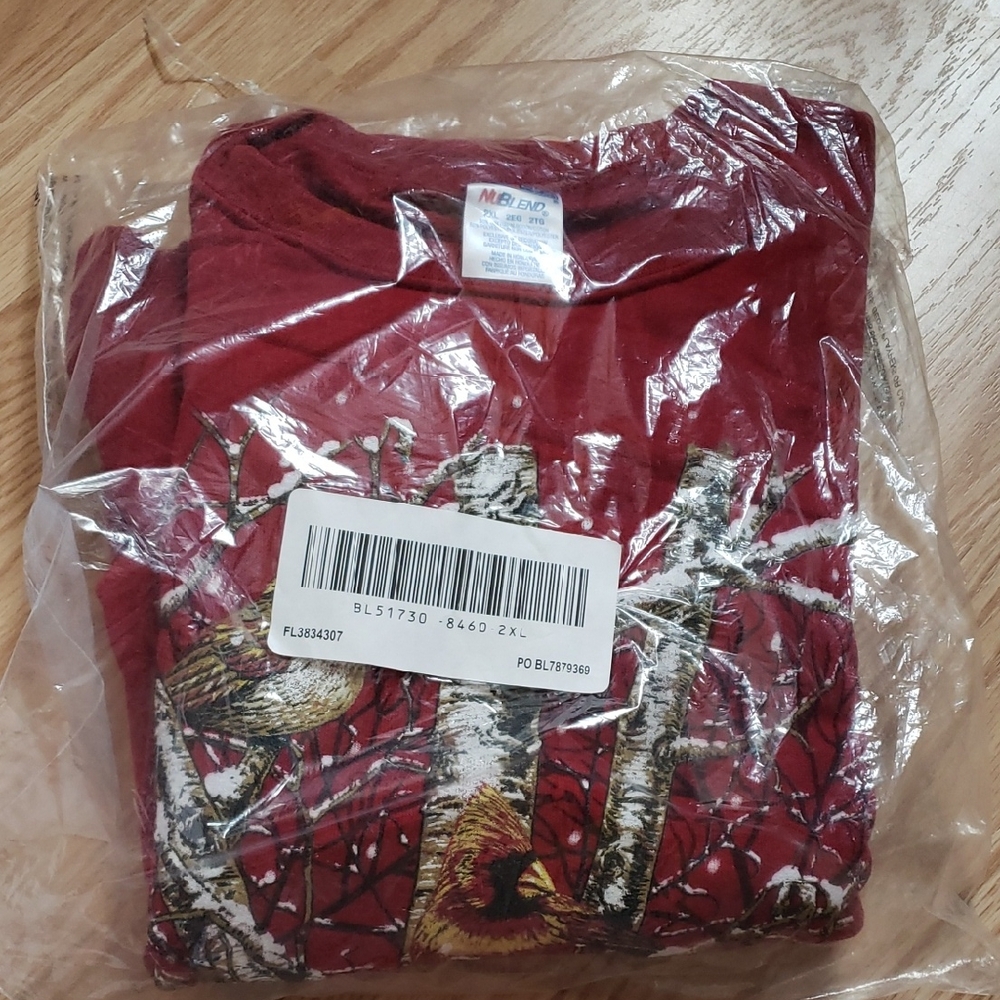 Red Graphic Woman's Shirt